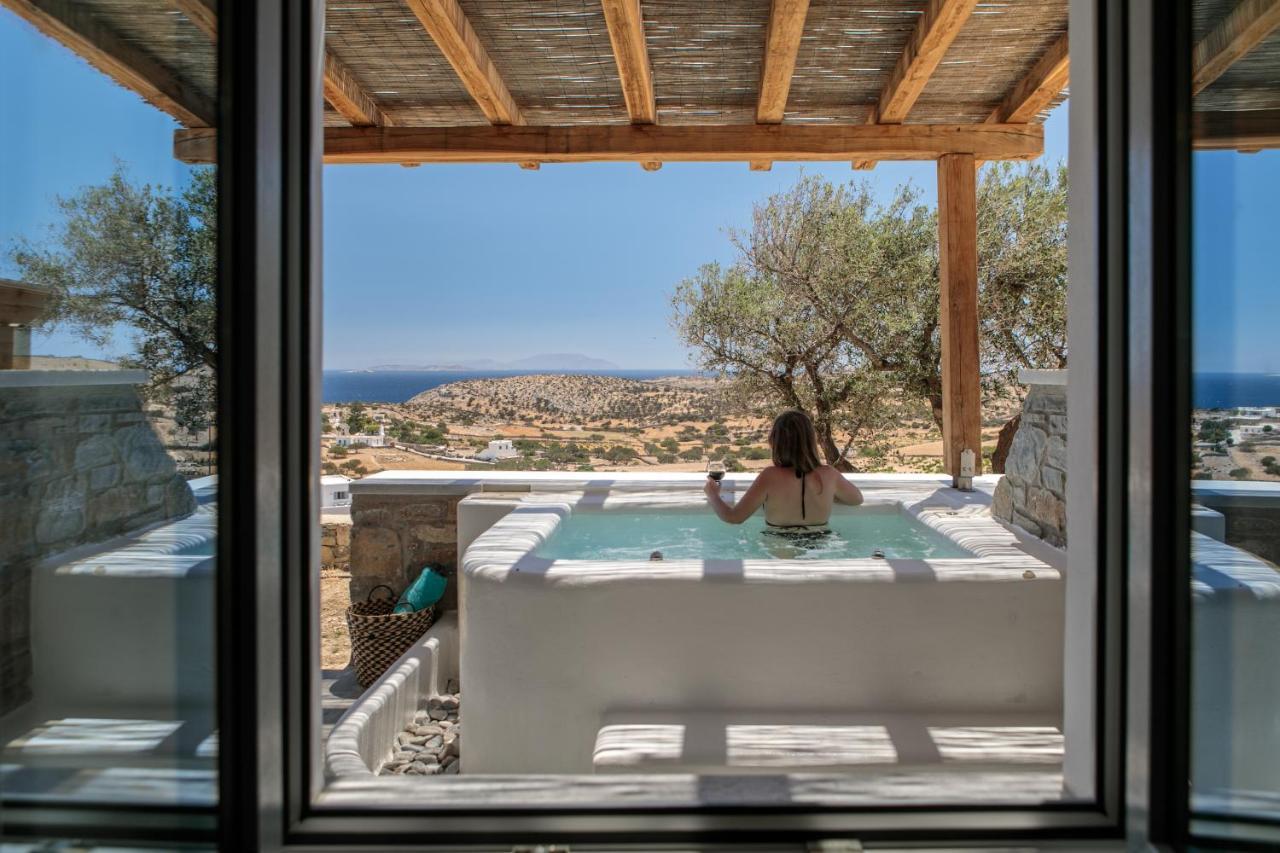 Africanis Bungalows Schoinoussa Buitenkant foto