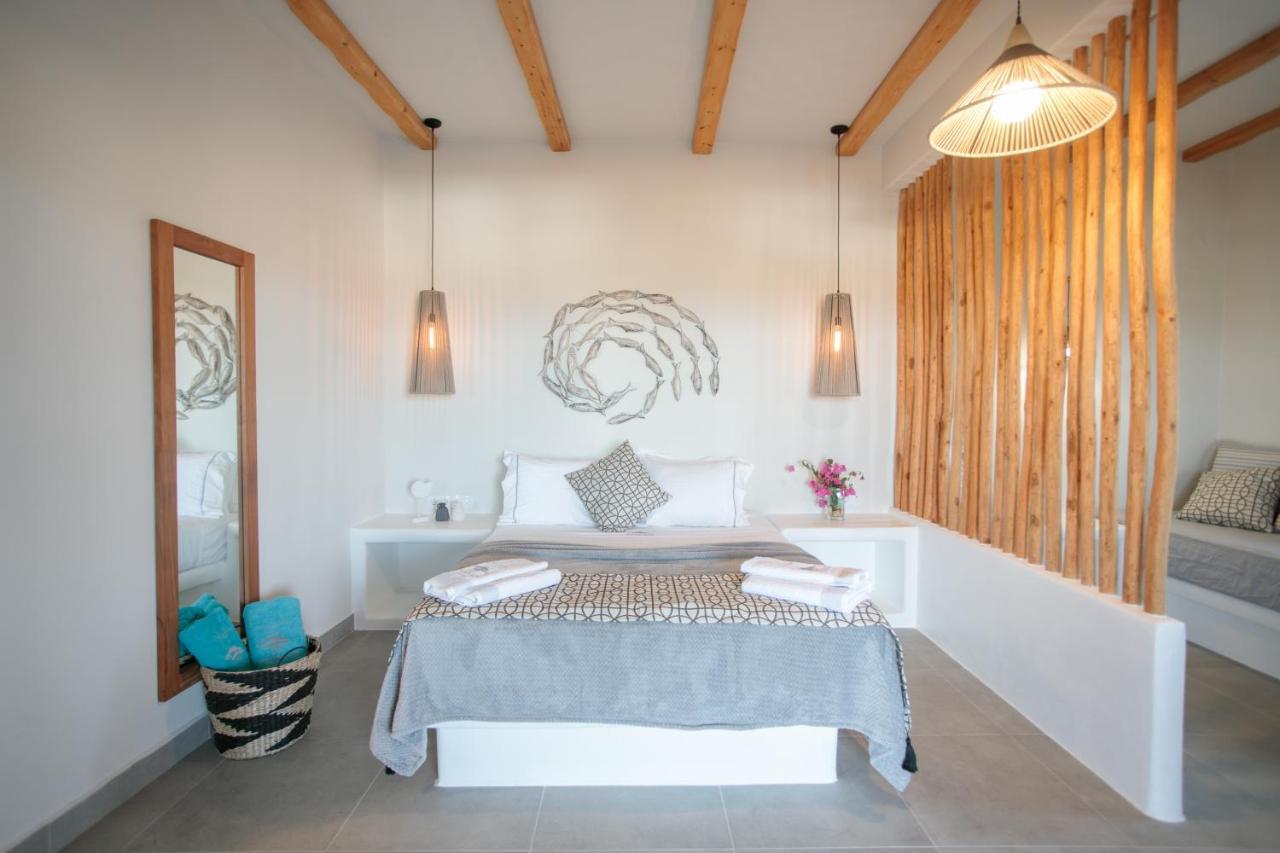 Africanis Bungalows Schoinoussa Buitenkant foto