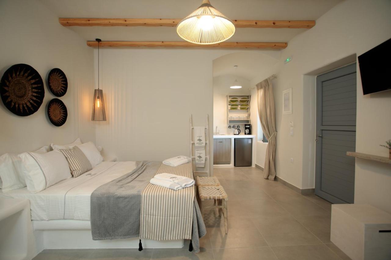 Africanis Bungalows Schoinoussa Buitenkant foto